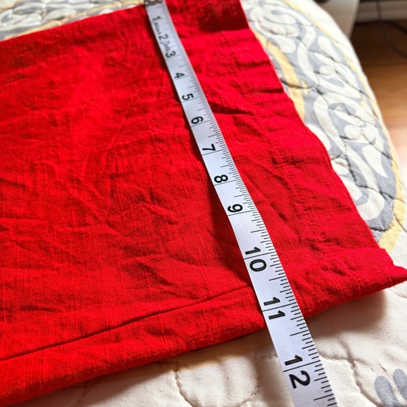 ASTR the Label Izzy Red Spagetti Strap Wide Leg Jumpsuit Romper, Medium - Picture 11 of 15